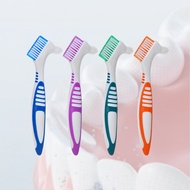Fake Braces Teeth Cleaning Double-Headed Toothbrush with Cleaning Effervescent Tablets Elderly Tooth