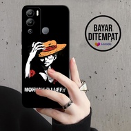 Case Infinix Hot 12i - Casing Infinix Hot 12i - EKSOTIK - Fashion Case LUFFY - Silikon Infinix Hot 1