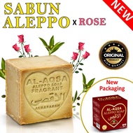 Sabun Aleppo AL-AQSA Rose & Shower Gel Organik | Minyak Zaitun Asli