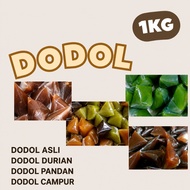 Dodol Asli / Dodol Durian / Dodol Pandan / Dodol Campur 1KG