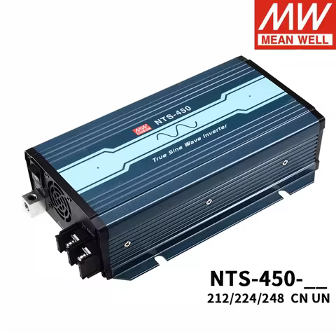 MEAN WELL DC-AC power inverter NTS-450-112US NTS-450-124US NTS-450-148US NTS-450-112UN NTS-450-124UN