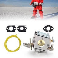 munirater Carburetor Replacement for Tecumseh TC200 TC300 TM049XA Engine with 3 Gaskets Ice Auger 2 