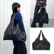Korea Korea ason Designer Brand Casual Style Large Capacity Tote Bag Female Street logo Embroidered 