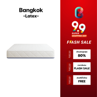Bangkok Latex ที่นอนสปริงเสริมยางพาราแท้ รุ่น Betong หนา 10 นิ้ว สปริงเกรดพรีเมียม นุ่มเด้งนอนสบาย ร