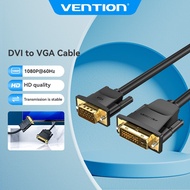 Vention DVI to VGA Cable DVI 24+1 Male to VGA Male Video Cable for PC Monitor TV Projector Laptop
