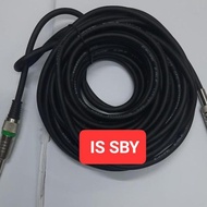 DB222 }} Canare 6.5mm TRS Male to TRS Female extension cable 10 Meters