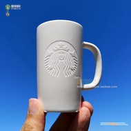 Ins Starbucks Cup Sweden Starbucks Engraved Mermaid logo White Italian Concentrated Demi Mug/Mini Cup 89ml