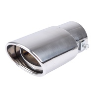 Muffler Mobil 2 Lobang Muffler Mufler Ujung Pipa Knalpot Mobil Racing slincer knalpot racing Extenti