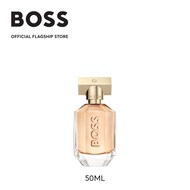 น้ำหอมผู้หญิง BOSS The Scent For Her Eau De Parfum - Honeyed Peach Osmanthus Flower Roasted Cocoa -