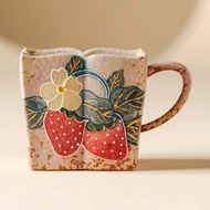 Firestone Red Small Tea Cup Ceramic Tea Cup Tea Ceremony Cup Coffee Cup Household Tea Cup Mug Aftern