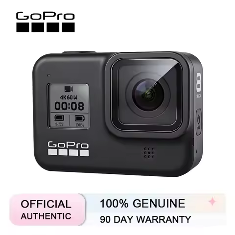 NEW GoPro HERO8 Black Action Camera 4K 60fps HyperSmooth 2.0 12MP Touch Screen Live Streaming Sports