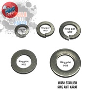 WHOLESALE STAINLESS STEEL WASH PLATERing M10 BOLT 14 M12 BOLT 17 M14 BOLT 19 ORIGINAL ANTI-RUST