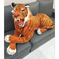 🔥 READY STOCK🔥TERBESAR  110 / 120 CM HARIMAU ANAK PATUNG BIGGEST TIGER PLUSH TOYS 😍😍😍