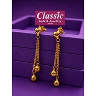 Emas 916 subang panjang 2.19gram/916gold earring/916gold 耳环 2.19gram