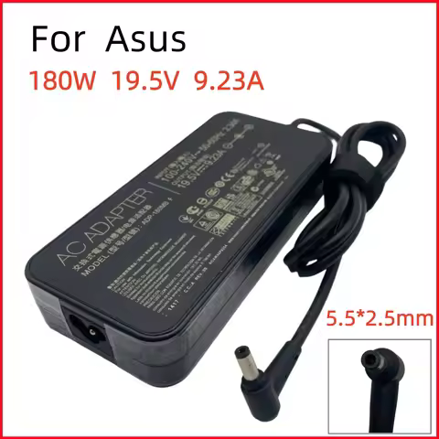 19.5V 9.23A 180W Laptop Charger Adapter For Asus G750J G750JM G750JS G750JW G750JX G751J G751JL G751
