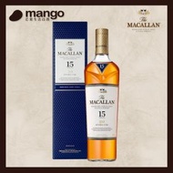 麥卡倫 - The Macallan 雪莉雙桶15年單一麥芽蘇格蘭威士忌 700ml (乾果。 香草。 柑橘香味)