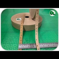 👍 Gummed Tape/ VENEER Tape/ isolasi plywood (16mm x 500 M)