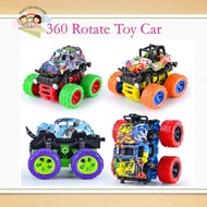 Monster 4wd 360 Degree Toy Car Stunt 4wd Car Push go Car for Toddlers Kids Gift