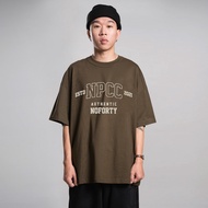 Noforty Project Oversize Tshirt College Brown