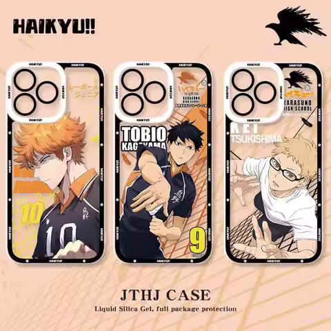 Anime Volleyball Haikyu!! Phone Case For VIVO Y28 V30e Y75 Y03 Y36 Y100 Y17s Y76 Y22s Y16 Y50 Y21 Y2