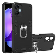 Ring Magnetic Metal Case for Vivo Y01 Y1s Y11 Y12 Y15 Y15s Y15a Y17 Y19 Y91 Y91i Y91c Y93 Y95 Y81 Y8