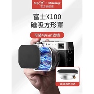 /D-Spot Shot Fuji X1VI Square Hood Filter Adapter Ring Magnetic Lens Cover Suitable for X1V X1S X1T 