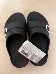 OOFOS OOahh Sport Slides Black US Men 3 / Women 5 Oofos拖鞋