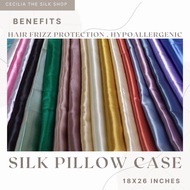 Silk Pillow Case Standard Size 18x26 ️ Cecilia The Silk Shop