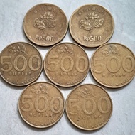 SET TAHUN 500 RUPIAH MELATI 1991 - 2003.