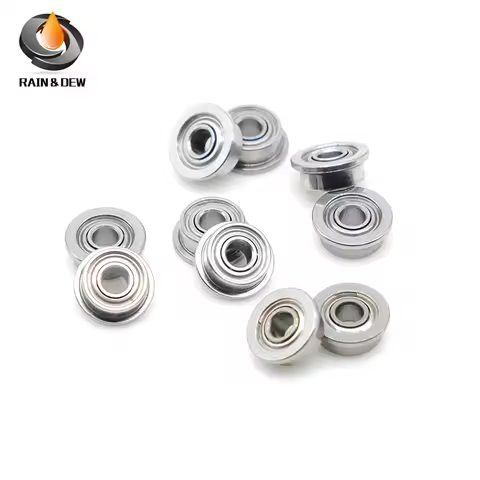 10PCS MF682ZZ Flange Bearing 2x5x2.3 mm MF682 For RC Model Flange Bearing ABEC-7 F692ZZ 2X6X3mm F695