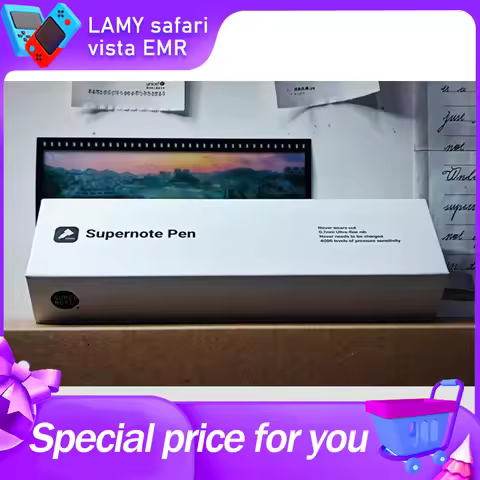Lamy Safari Vista EMR Stylus Pen 4096 Levels of Pressure Sensitivity SuperNote Ceramic Hard Pen for 