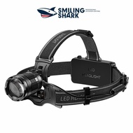 Smiling Shark M77 8400 Lumen Ultra Bright Led Headlamp With Motion Sensor