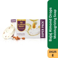 Bajaj Almond Drops Moistugrizing Soap 3 X 125
