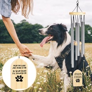 Personalized Pet Wind Chimes Custom Pet Loss Wind Chime Pet Memorial Gift Bereavement Gift Sympathy Gift