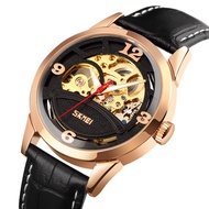 SKMEI 9226 Men's Ladies Skeleton Craft Automatic Mechanical Watch Waterproof Watch Jam Tangan Lelaki Original