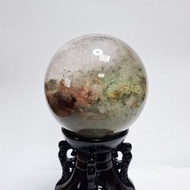 天然水晶 幽靈水晶球 異象水晶 紅幽靈 綠幽靈 WB002