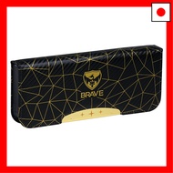 【Direct From Japan】Sonic Pencil Case Pen Case Double-sided Pencil Holder Slim Brave Polygon Alrock B