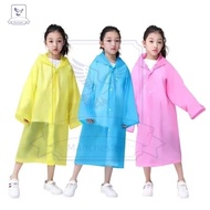 Manchester EVA Waterproof Thickened Kids Rain Coat Raincoat for kids Motorcycle Cycle Scooter