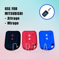 ซิลิโคนหุ้มกุญแจรถยนต์ มิตซูบิชิ รุ่น แอททราจ , มิราจ (ดอกกุญแจ) Mitsubishi : Attrage , Mirage