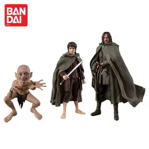 N Stock Bandai S.h.figuarts Aragorn (Lord of The Rings) Frodo Baggins & Gollum (The Lord of The Ring