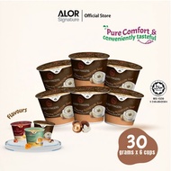 Alor Easy Fingers Sup Kering Beku (30g x 6 cups)/ Easy Fingers Freeze Dried Instant Soup (Mushroom, 