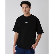 AMR DE SAISON (AIMER)-Mini Logo T-shirt in Black T Shirt Baju T Shirt Perempuan