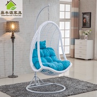 HY&amp; Outdoor Swing Glider Cradle Chair Creative Single Bird's Nest Hanging Basket Leisure Swing Chair Rattan Woven Furnit