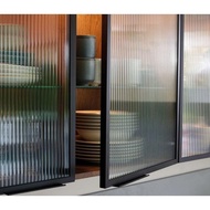 LOKAL Ah67 Buy Local Wallform - Premium Fluted Reeded Sticker Glass Motif Moru Tr21 Ah67