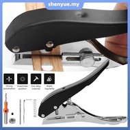 5Pcs Single Hole Punch 5/16inch Heavy Duty Hole Puncher Portable Hole Edge Banding Punching Plier SH