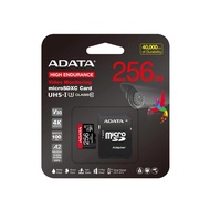 ADATA MICRO SD 64GB 128GB 256GB 512GB WITH ADAPTER UHS-I CLASS 10 V30 A2 HIGH ENDURANCE - UP TO 100M