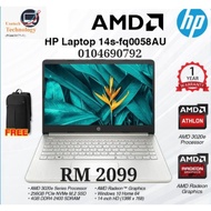 Hp laptop 14s-fq0058au