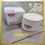 100% ORIGINAL APM OIL FILTER AT-6747 (8-94338181-0) ISUZU NPR