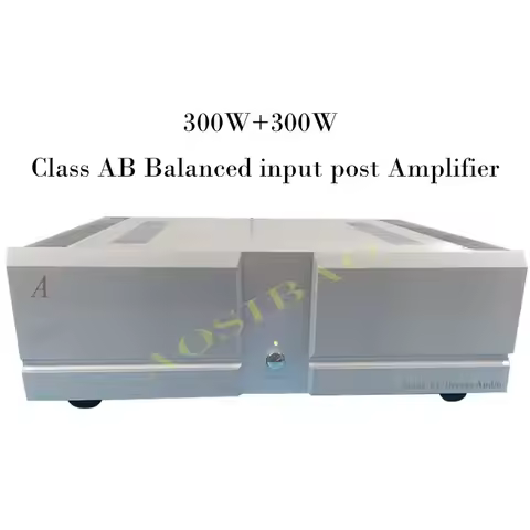 AIYIMA SMSL Cloning Accuphase E405 circuit A2 Class AB power Amplifier RCA + Balance Input 300+300W