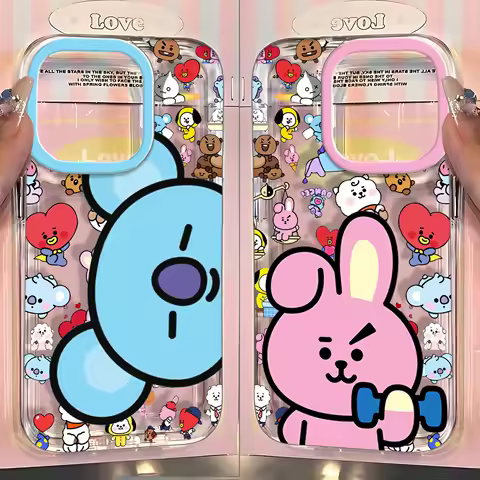 Cartoon B-BTS Phone Case For Samsung Galaxy A37 A57 A16 A07 A17 A36 A26 A56 A55 A35 A25 A15 A05s A54
